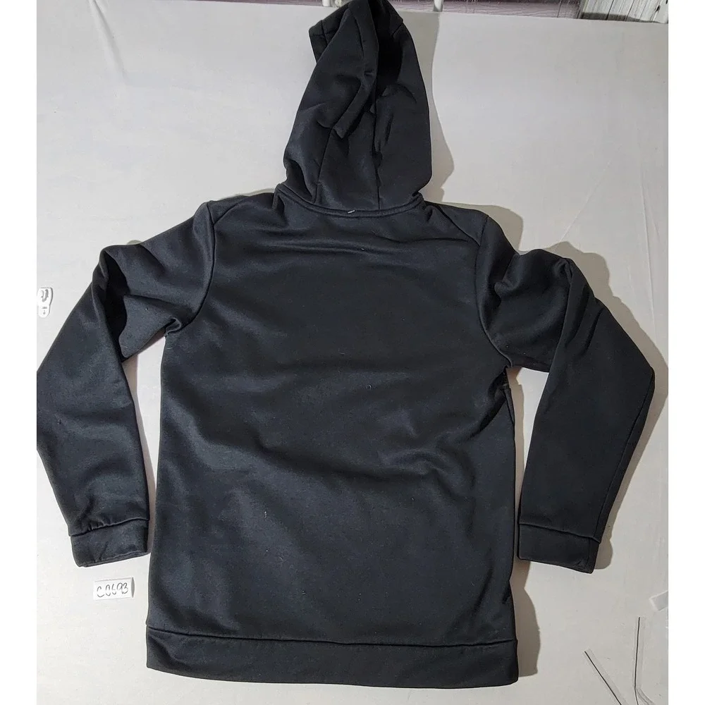 Nike Mens Therma-FIT Dri-FIT Graphic Pullover Hoodie Black BV2764-010 Size M